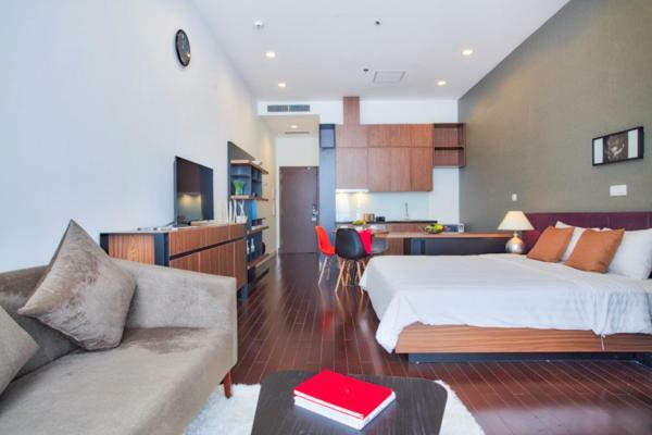 แลงคาสเตอร์ ฮานอย เซอร์วิส อพาร์ตเมนท์ Aparthotel ภายนอก รูปภาพ