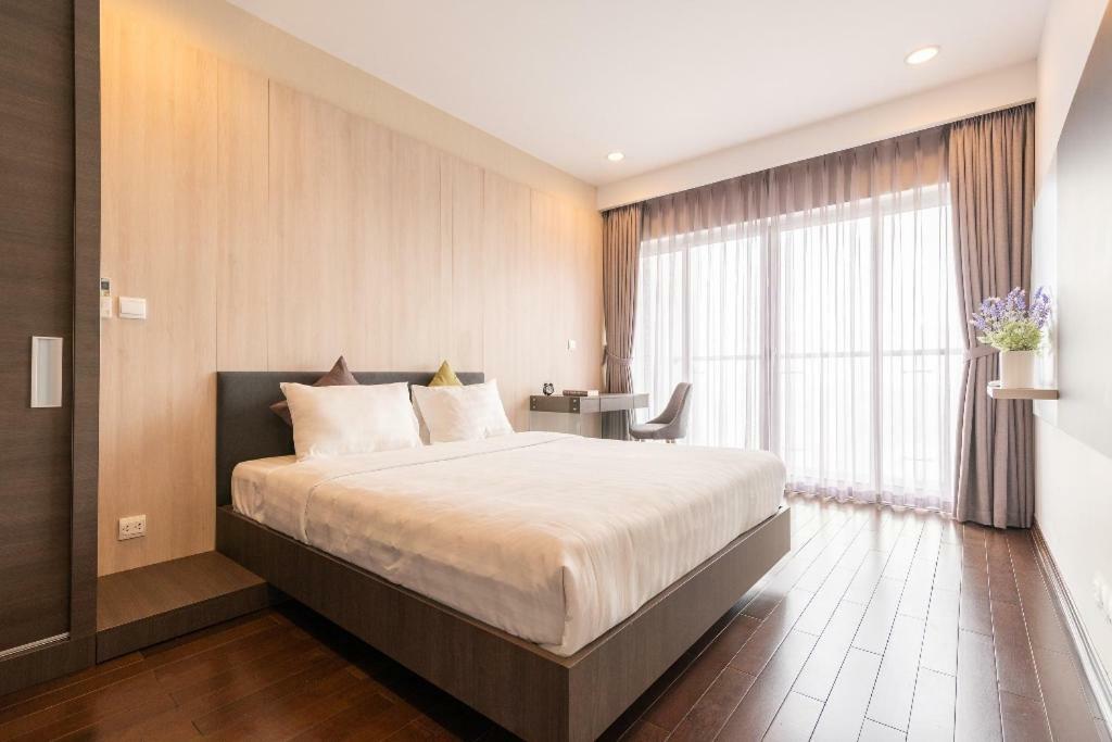 แลงคาสเตอร์ ฮานอย เซอร์วิส อพาร์ตเมนท์ Aparthotel ภายนอก รูปภาพ