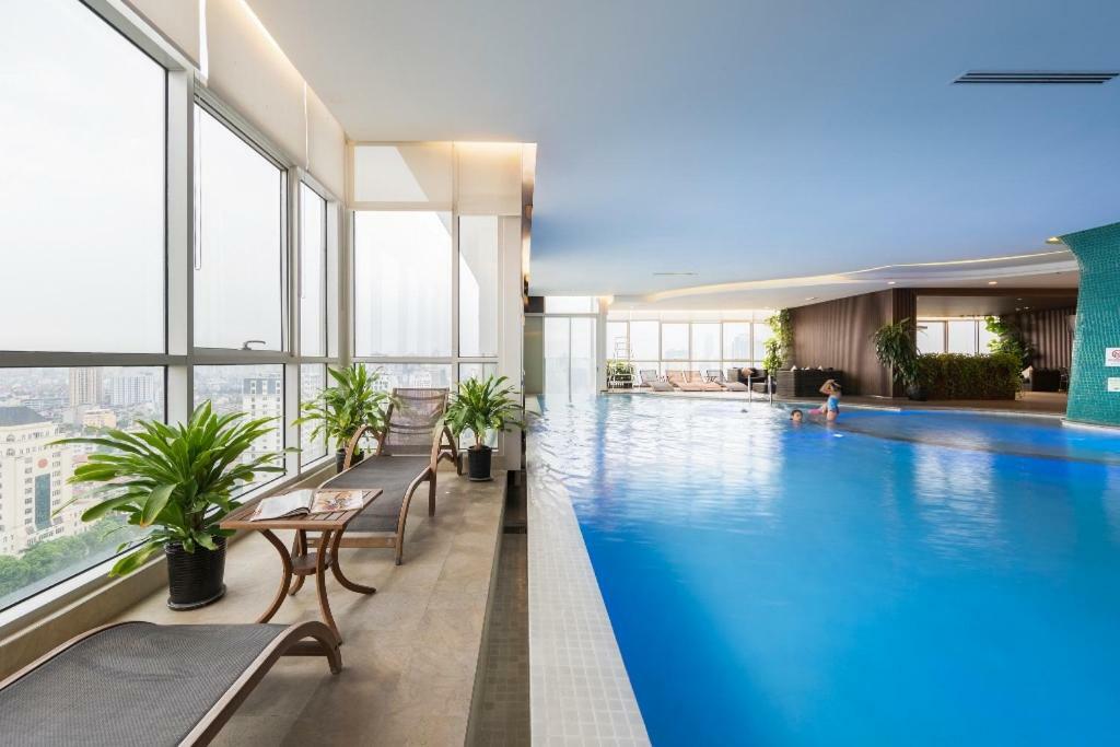 แลงคาสเตอร์ ฮานอย เซอร์วิส อพาร์ตเมนท์ Aparthotel ภายนอก รูปภาพ