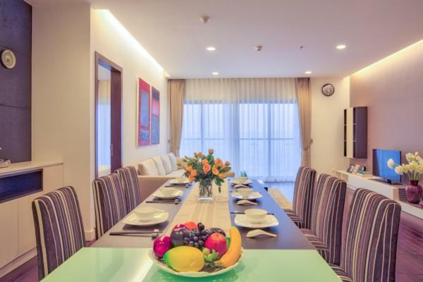 แลงคาสเตอร์ ฮานอย เซอร์วิส อพาร์ตเมนท์ Aparthotel ภายนอก รูปภาพ
