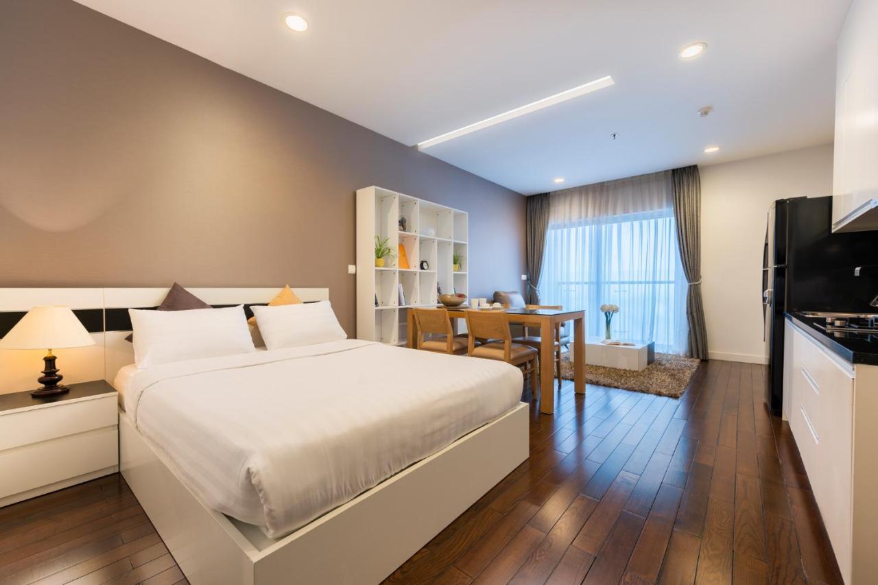 แลงคาสเตอร์ ฮานอย เซอร์วิส อพาร์ตเมนท์ Aparthotel ภายนอก รูปภาพ