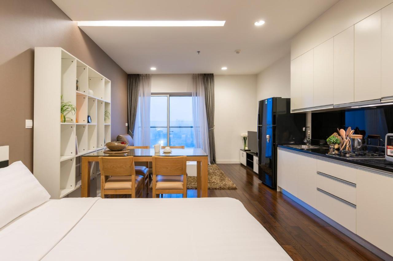 แลงคาสเตอร์ ฮานอย เซอร์วิส อพาร์ตเมนท์ Aparthotel ภายนอก รูปภาพ